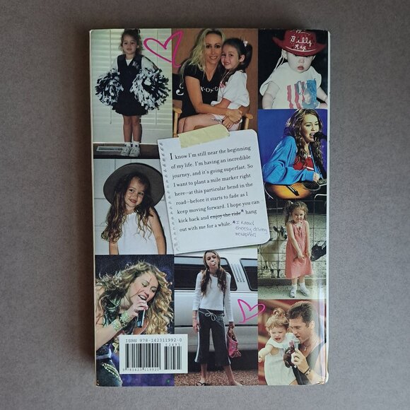 SIGNED Miles to Go by Miley Cyrus USED Book AUTOGRAPHED (Pop Music) PM - Picture 5 of 5